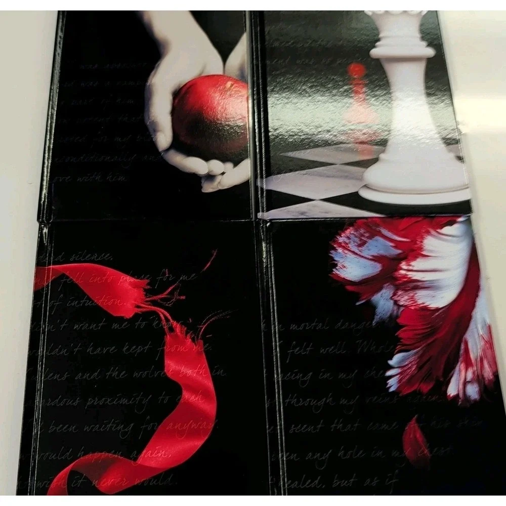 Twilight Saga Journals by Stephenie Meyer (2009, Hardcover) Tin NEW Moon Eclipse